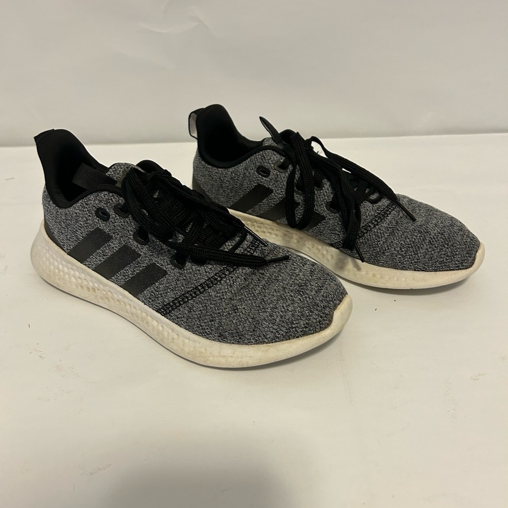 Adidas Gray and Black Sneakers